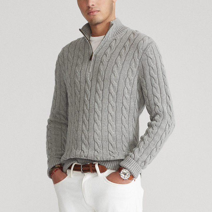 Half Zip Sweater for men