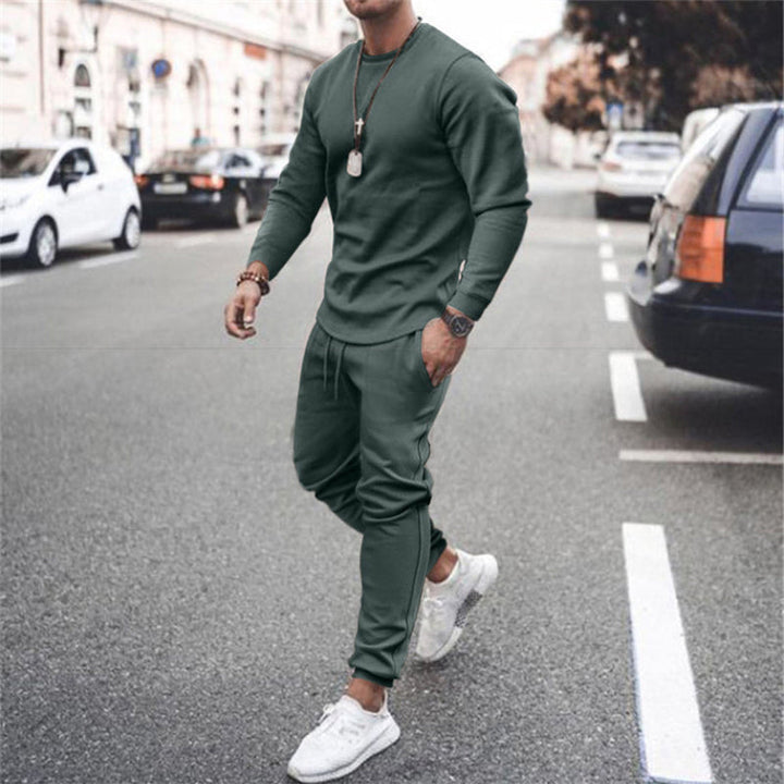 Men's Sweatshirt and Pants Activewear Set | Two-Piece