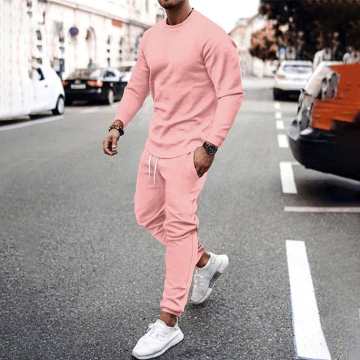 Men's Sweatshirt and Pants Activewear Set | Two-Piece