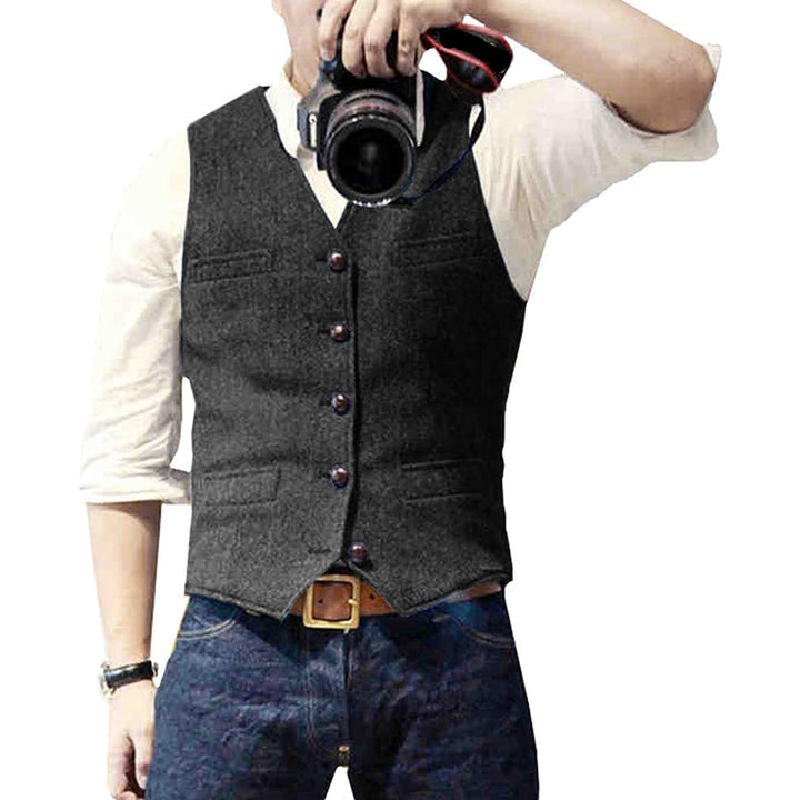 Casual Vest for Men | Button Down