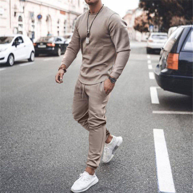 Men's Sweatshirt and Pants Activewear Set | Two-Piece