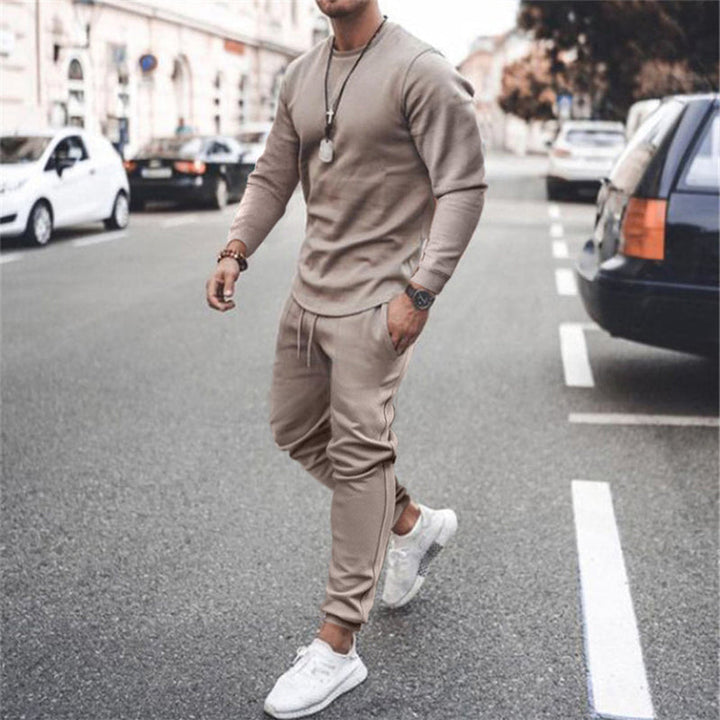 Men's Sweatshirt and Pants Activewear Set | Two-Piece
