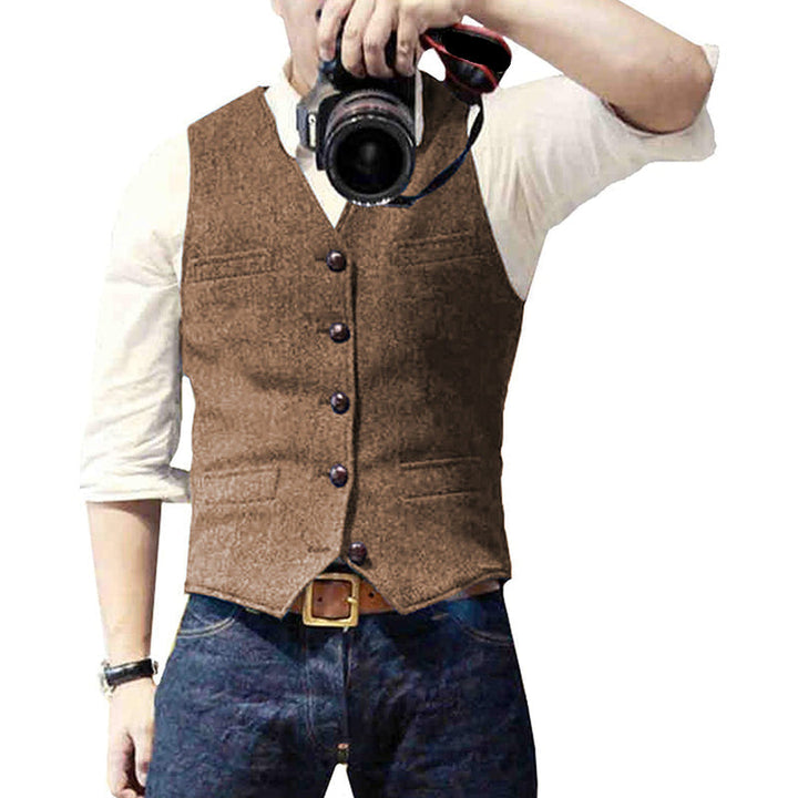 Casual Vest for Men | Button Down