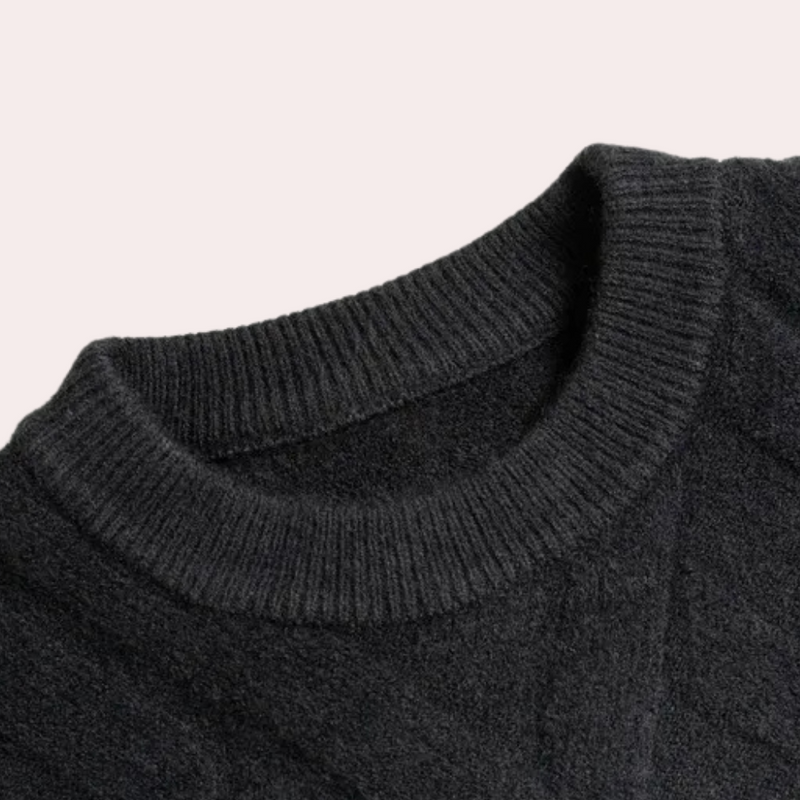 Ombre Crewneck Sweater for Men | Patterned