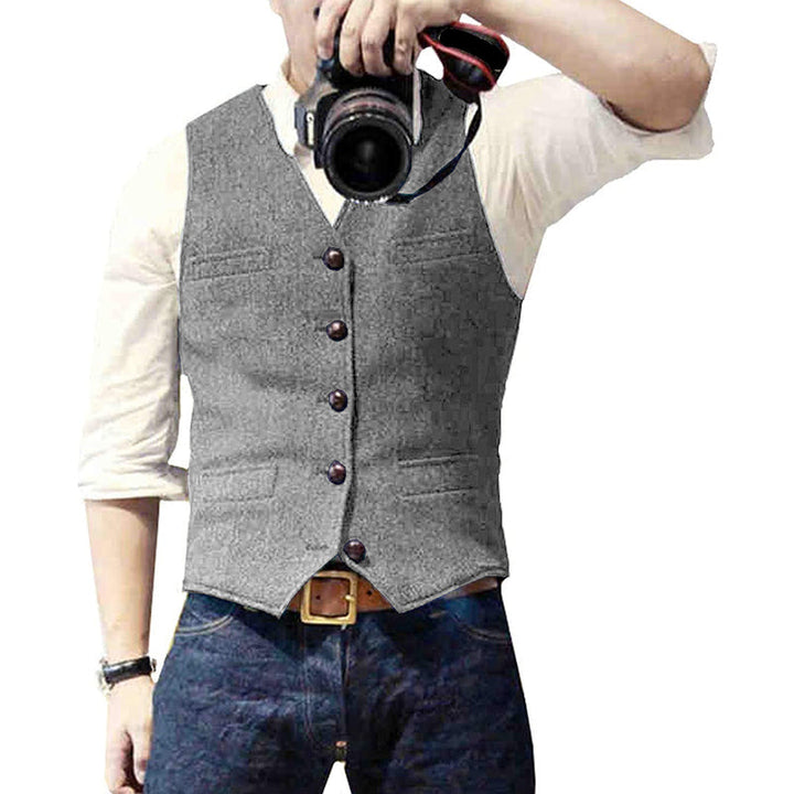 Casual Vest for Men | Button Down