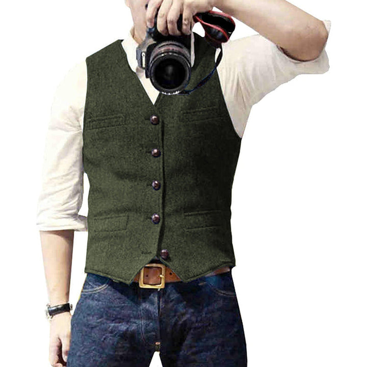 Casual Vest for Men | Button Down