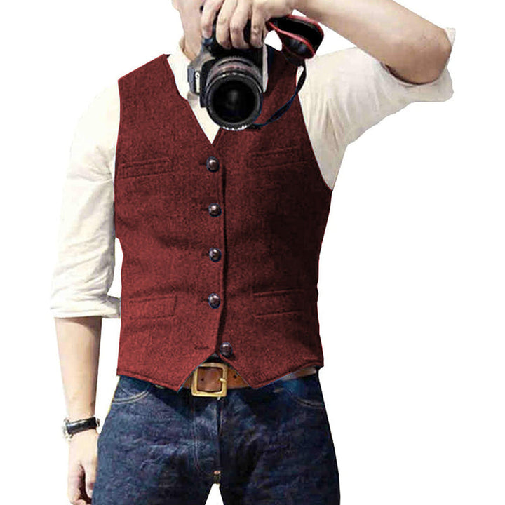 Casual Vest for Men | Button Down