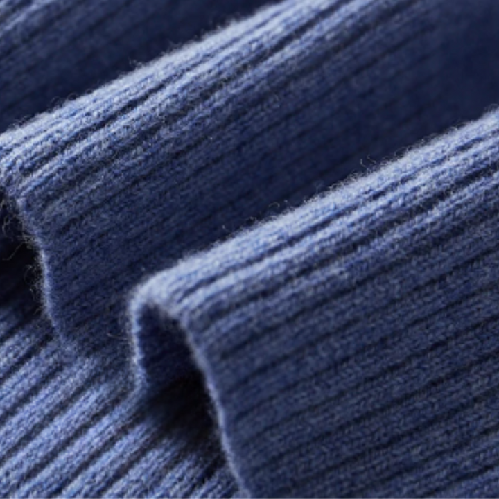 Men’s Long-Sleeve Polo Sweater – Classic Fit